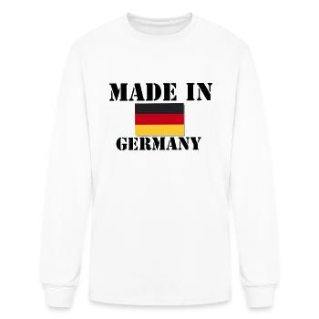 Made in Germany - Men's Long Sleeve T-Shirt - white - Front