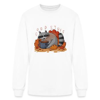 Good Stuff - Men's Long Sleeve T-Shirt - white - Front