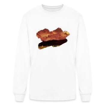 Angry Sky - Men's Long Sleeve T-Shirt - white - Front