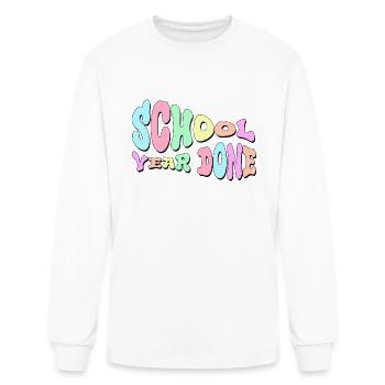 YEAR DONE - Men's Long Sleeve T-Shirt - white - Front
