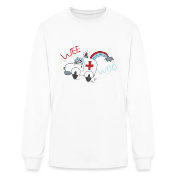 Wee Woo Ambulance - Men's Long Sleeve T-Shirt - white - Front