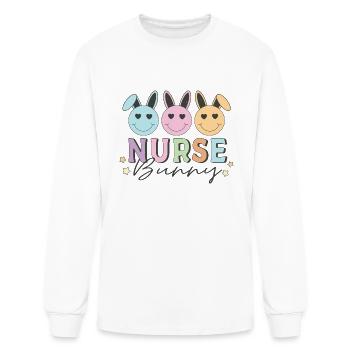 Nurse Bunny Easter Bunny - Men's Long Sleeve T-Shirt - white - Front