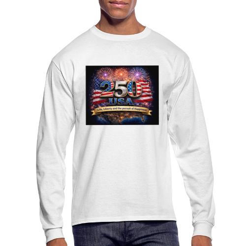USA 250th Celebration - Men's Long Sleeve T-Shirt
