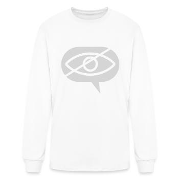 forbidden look at eye - Men's Long Sleeve T-Shirt - white - Front