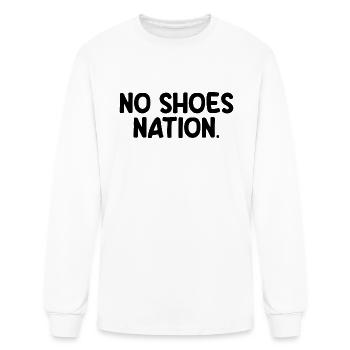 uploaded - Men's Long Sleeve T-Shirt - white - Front