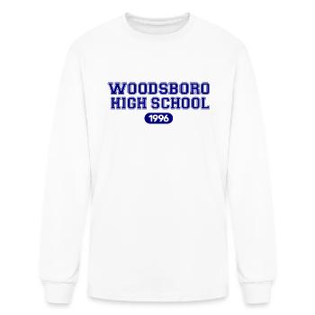 Woodsboro High School humor - Men's Long Sleeve T-Shirt - white - Front