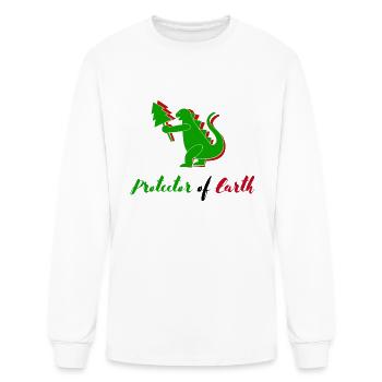 uploaded - Men's Long Sleeve T-Shirt - white - Front