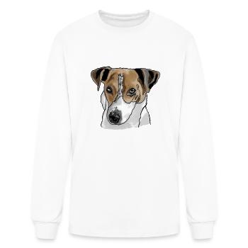 Jack Russel Terrier - Men's Long Sleeve T-Shirt - white - Front