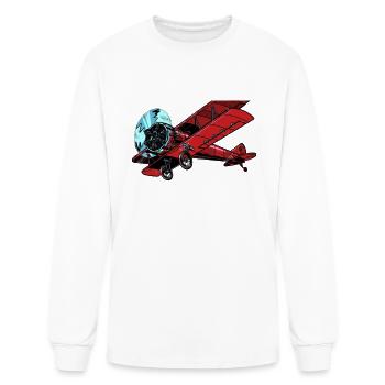 airplane - Men's Long Sleeve T-Shirt - white - Front
