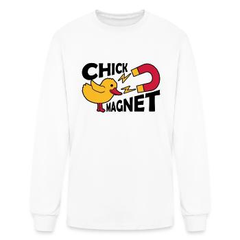 Casanova chick magnet womanizer - Men's Long Sleeve T-Shirt - white - Front