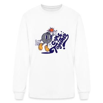 Come Together - Men's Long Sleeve T-Shirt - white - Front