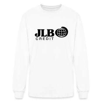 JLB Credit girl - Men's Long Sleeve T-Shirt - white - Front