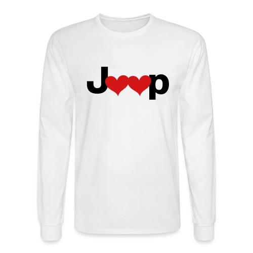 Jeep Love - Men's Long Sleeve T-Shirt