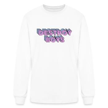 popular culture comedy - Men's Long Sleeve T-Shirt - white - Front