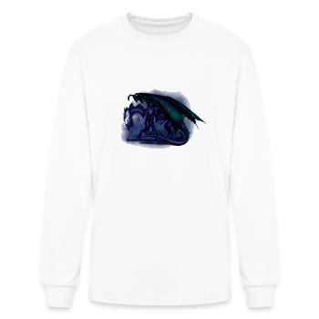 shadow dragon - Men's Long Sleeve T-Shirt - white - Front