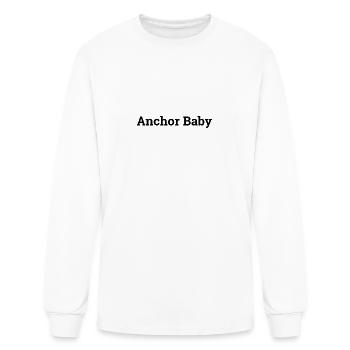 Chéri d’ancrage - T-shirt à manches longues Homme - blanc - Devant