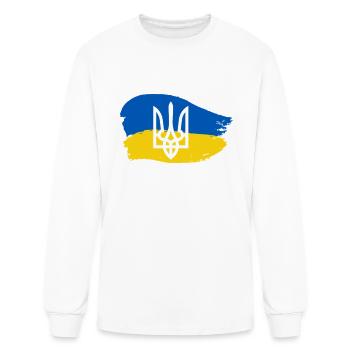 Ukraine - Men's Long Sleeve T-Shirt - white - Front