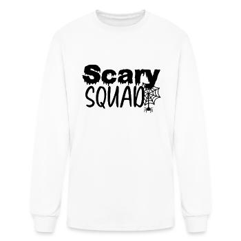 Scary Squad - Men's Long Sleeve T-Shirt - white - Front