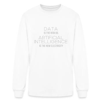 Artificial Intelligence - Men's Long Sleeve T-Shirt - white - Front