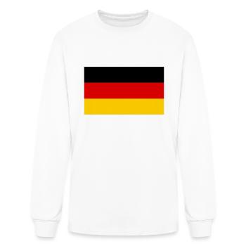 flag germany - Men's Long Sleeve T-Shirt - white - Front