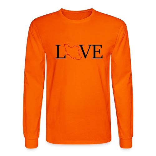 Love Iran 2 - Men's Long Sleeve T-Shirt