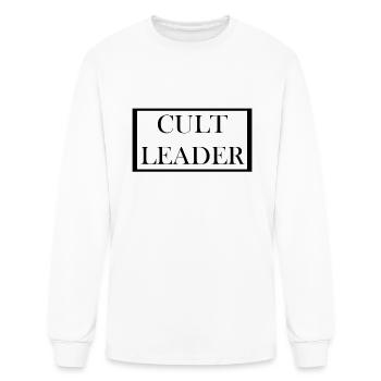 cult leader - Men's Long Sleeve T-Shirt - white - Front