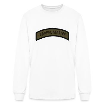 Army Rappel Master Tab Subdued - Men's Long Sleeve T-Shirt - white - Front