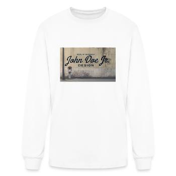 John Doe Jr Wall - Men's Long Sleeve T-Shirt - white - Front