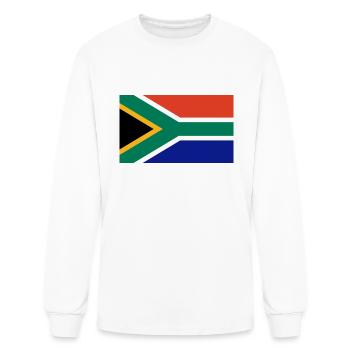 South Africa - Men's Long Sleeve T-Shirt - white - Front
