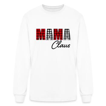 Mama Claus - Men's Long Sleeve T-Shirt - white - Front