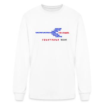 SUBSCRIBE - Men's Long Sleeve T-Shirt - white - Front