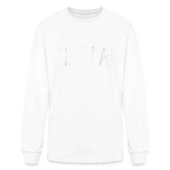 Uff Scandinavian Minnesota Expression - Men's Long Sleeve T-Shirt - white - Front