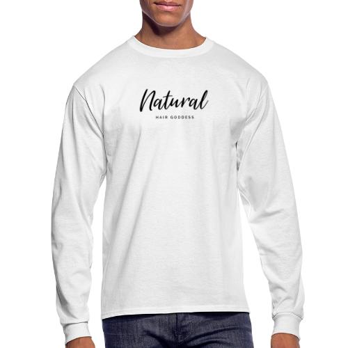 Natural Hair Goddess - Men's Long Sleeve T-Shirt