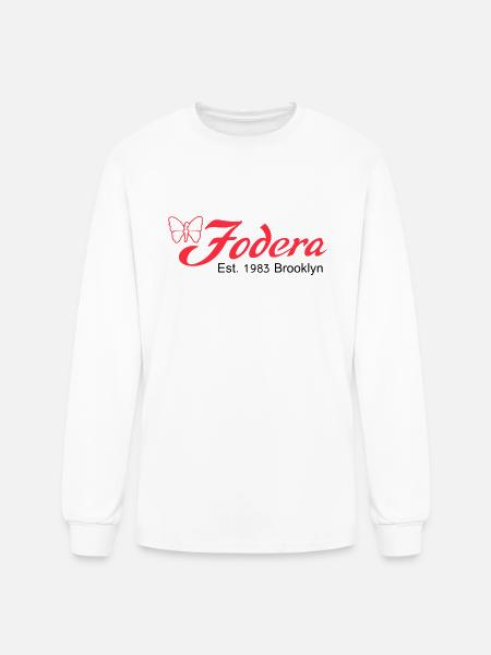fodera_bass_guitar_logo_black - Men's Long Sleeve T-Shirt - white