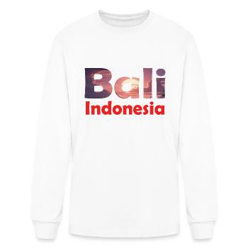 Bali - Men's Long Sleeve T-Shirt - white - Front