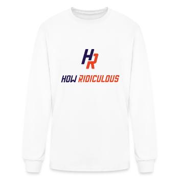 how ridiculous - Men's Long Sleeve T-Shirt - white - Front