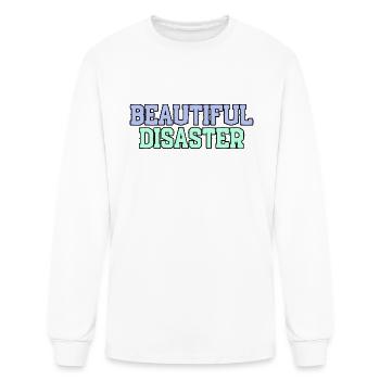 uploaded - Men's Long Sleeve T-Shirt - white - Front