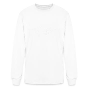 map - Men's Long Sleeve T-Shirt - white - Front