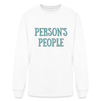 Altered Peoples person humor - Men's Long Sleeve T-Shirt - white - Front