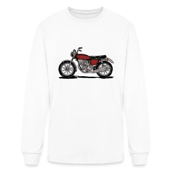 Classic Motor Only - Men's Long Sleeve T-Shirt - white - Front
