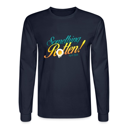 Something Rotten Colour just date - Men's Long Sleeve T-Shirt