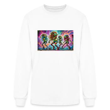 Rasta Goblins - Men's Long Sleeve T-Shirt - white - Front