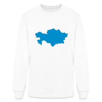Kazakhstan - Men's Long Sleeve T-Shirt - white - Front