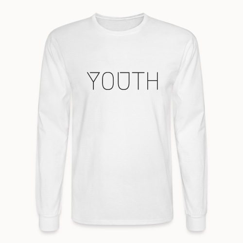 Youth Text - Men's Long Sleeve T-Shirt
