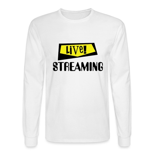 Live Streaming - Men's Long Sleeve T-Shirt