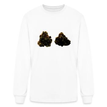 OG Kush dark - Men's Long Sleeve T-Shirt - white - Front