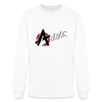Autistic Punk - Men's Long Sleeve T-Shirt - white - Front