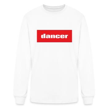 Dancer - Men's Long Sleeve T-Shirt - white - Front