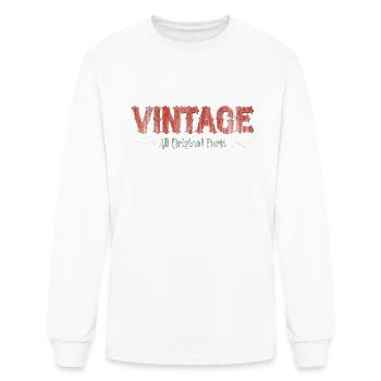 Vintage Original Parts - Men's Long Sleeve T-Shirt - white - Front