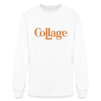 Chic Collage - Men's Long Sleeve T-Shirt - white - Front